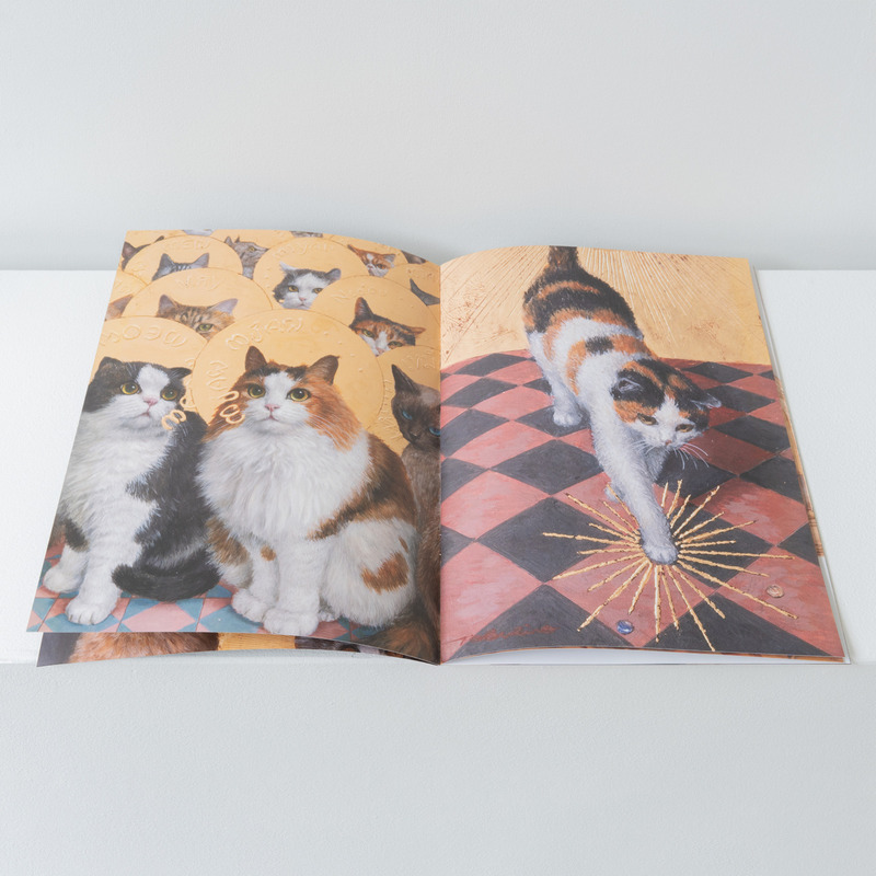 川井徳寛　猫礼賛祭壇画　カタログ